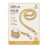 Akçay Aksesuar Stella Çanta Zinciri Gold Kancalı (110 Cm+kanca)