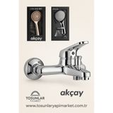 AKÇAY BANYO MİX BATARYA + AKÇAY AYARLI DUŞ SETİ
