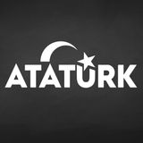 Akçay Sticker Atatürk Ay Yıldız Sticker Atatürk Sticker Oto Sticker Arma Sticker - 50cm x 17cm - Beyaz