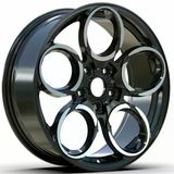 AKD-A1172-08 8.0x18" 5x98 ET40 67.1 Black 18 İnç Jant Takımı (4 Adet)