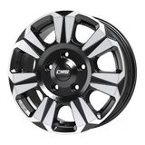 AKD-A1239-04 6.5x16" 5x118 ET60 71.1 Black Diamond 16 İnç Jant Takımı (4 Adet)