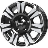 AKD-A1239-06 6.5x16" 5x120 ET60 65.1 Black Diamond 16 İnç Jant Takımı (4 Adet)