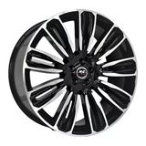 AKD-A159-13-2 9.5x22" 5x120 ET45 72.6 Black 22 İnç Jant Takımı (4 Adet)