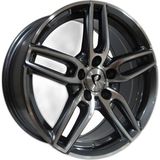 AKD-A5434-01 18 Inç 5X112 Mercedes C E Passat Audi A4 Uyumlu ET45 66.56 Gm 18 Inç Jant Takımı (4 Adet)