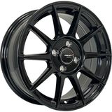 AKD-A59071-01 15 Inç 4X100 Clio I20 Micra Uyumlu ET35 73.1 Black 15 Inç Jant Takımı (4 Adet)