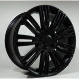 AKD-ADY210-02 9.0x20" 5x108 ET45 63.4 Black Machined 20 İnç Jant Takımı (4 Adet)