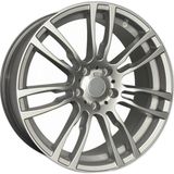 AKD-AKX-1103-04 15 Inç 4X108 Peugeot 208 301 Citroen C-Elysée Uyumlu ET25 65.1 Matt Gun Metal 15 Inç Jant Takımı (4 Adet)