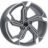 AKD-AKX-2059-01 16 Inç 5X100 ET35 73.1 Matt Bronze 16 Inç Jant Takımı (4 Adet)