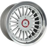 AKD-AKX-45232-02 14 Inç 4X100 Symbol I20 Corsa Accent Blue Uyumlu ET32 73.1 Gun Metal 14 Inç Jant Takımı (4 Adet)