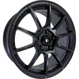 AKD-DX10341-03 16 Inç 4X108 Peugeot 208 2008 301 Uyumlu ET25 65.1 Black 16 Inç Jant Takımı (4 Adet)