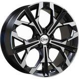 AKD-DX216-02 18 Inç 5X112 Passat Audi A3 A4 Superb Uyumlu ET40 57.1 Gun Metal Finished 18 Inç Jant Takımı (4 Adet)