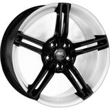 AKD-DX235-01 15 Inç 4X100 Clio Symbol Megane Corsa Uyumlu ET35 67.1 Black Finished 15 Inç Jant Takımı (4 Adet)