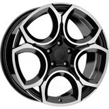 AKD-DX76151-01 16 Inç 5X100 Polo Golf 4 Ibiza Fabia Uyumlu ET35 67.1 Bd 16 Inç Jant Takımı (4 Adet)