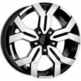 AKD-G367-01 6.5x16" 5x114.3 ET41 66.1 Black Lip Polished 16 İnç Jant Takımı (4 Adet)
