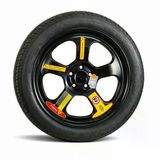 AKD-G4108-01 16 Inç 4X108 Fiesta Peugeot 208 2008 301 Uyumlu 67.1 Stepne Jant
