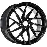 AKD-GX02S5003-02-1 17 Inç 4X108 ET25 67.1 Black Diamond Gloss (Ön) 17 Inç Jant Takımı (4 Adet)