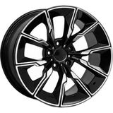 AKD-GX1007-01 17 Inç 4X108 Fiesta Ecosport Uyumlu ET40 63.4 Black 17 Inç Jant Takımı (4 Adet)