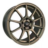 AKD-GX1176-05 16 Inç 5X100 Golf 4 Octavia Leon Audi A3 Uyumlu ET35 67.1 Matt Bronz 16 Inç Jant Takımı (4 Adet)