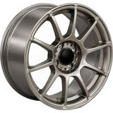 AKD-GX1708-01 18 Inç 5X112 Passat Audi A4 A6 A3 Uyumlu ET40 66.45 Gun Metal Diamond 18 Inç Jant Takımı (4 Adet)