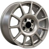 AKD-GX208-02-2 18 Inç 5X112 Mercedes E Uyumlu ET50 66.6 Black Lip Polished 18 Inç Jant Takımı (4 Adet)