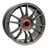 AKD-GX361-02 17 Inç 4X100 Clio Megane Corsa Captur Uyumlu ET35 67.1 Matt Palladium Cappadocia 17 Inç Jant Takımı (4 Adet)