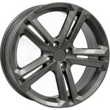AKD-GX361-10 17 Inç 4X108 ET20 65.1 Matt Black Cappadocia 17 Inç Jant Takımı (4 Adet)