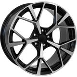 AKD-GX362-03 17 Inç 4X100 Clio Megane Corsa Captur Uyumlu ET35 67.1 Silver Olympus 17 Inç Jant Takımı (4 Adet)