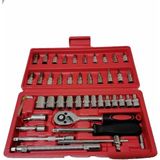 Akd Pcs Socket Set 1/4 46 Parça Lokma Takımı ve Tork Seti