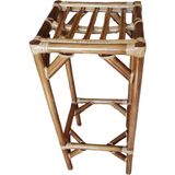 Akdağ Bambu Bambu Kestane Yüksek Tabure 75X31 Ölçülü - Ahşap