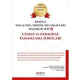 Akdem Yayınları Arapça Yds-Yökdil Sınavları Hazırlık Seti 4 Cümle ve Paragraf Tamamlama Soruları