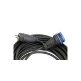 AKDEN kablo Siyah Uzatma Kablosu 3x1,5 mm Ttr Topraklı 35 metre Seyyar Kablo