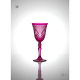 Akden Store Kristal Dekor Akça Serisi Modern Ayaklı Kadeh 270 cc - Pembe