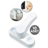 Akdeniz 10 Adet Kapı Pencere Emniyet Kilidi Pimapen Pvc Için Koruma Kilit Pvc Kilit Çocuk Pencere Kiliti