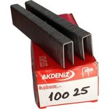Akdeniz 100 Serisi 25 mm 10025 Zımba Teli 1 Kutu 600 Adetli