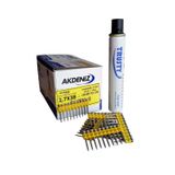 Akdeniz 2.7X38 Mm Metal-Beton Uygulamaları İçin Pin Çiviler(Düz Çivi)