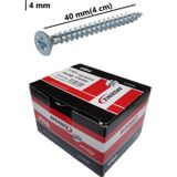 Akdeniz 4X40 Sunta Ve Ağaç Vidası Paket 500 Adet