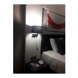 AKDENİZ AYDINLATMA ELEKTRİK MALZEMELERİ Yatak Başı Okuma Lambalı Abajurlu Ledli Aplik Hotel Yatakodası