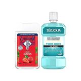 Akdeniz Çileği Duş Jeli - 250 Ml + Ağız Bakım Suyu - 250 Ml