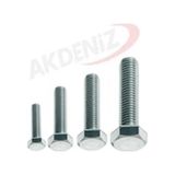 Akdeniz Dın933 M5 45 Mm Galv. Kaplamalı Cıvata 60 Adet