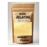 AKDENİZ VİTAMİN % 100 Sığır Jelatini 70 Gr ( 240 Bloom )