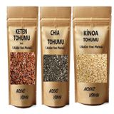 Akdeniz Vitamin Chia 200 G + Kinoa 200 G + Keten Tohumu 200 G