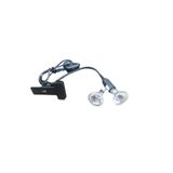 AKDEREPET Uva-uvb 3.0 Sürüngen Isıtıcı Lamba 50 Watt E 14 2 Lamba Ve Armatür Ile