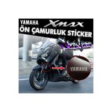 AKDESEN Xmax Ön Çamurluk Yamaha Sticker Orijinal