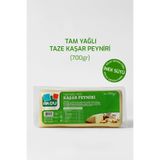 Akdu Tam Yağlı Taze Kaşar Peyniri 700 gr - %100 İnek Sütünden