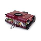 Akel Ab661 Çift Telli Kapaklı Elektrikli Izgara 1200 Watt