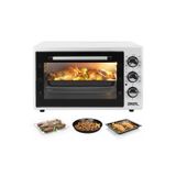 Akel AF340L 34lt Beyaz Mini/Midi Fırın, Aydınlatmalı, Zaman Ayarlı, Izgara & Fırın, 2 Tepsi 1 Tel Izgara