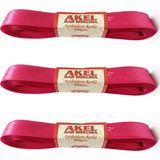 Akel Dar Dokuma Fışya Saten Kurdele - 2 Cm. X 10 Metre - 3 Adet