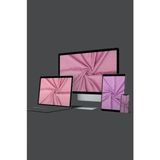 Akella 82 Tel Pamuk Saten 200x220 cm Mavi Çift Kişilik Nevresim Takımı