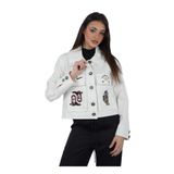 AKEP Denim Ceket, 40, 5003160684, Beyaz, Kadın