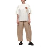 AKEP Yuvarlak Yaka Düz T-Shirt, M, 5003160721, Beyaz, Kadın